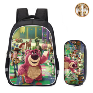 16"Toy Story Backpack School Bag+Pencil Case