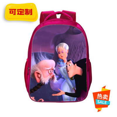 16 Inch Hotel Transylvania Backpack School Bag Red - Image 6