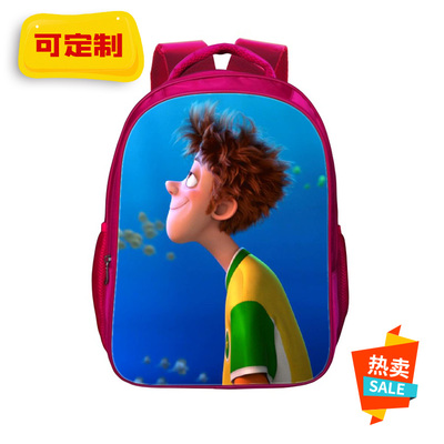 16 Inch Hotel Transylvania Backpack School Bag Red - Image 9