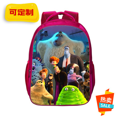 16 Inch Hotel Transylvania Backpack School Bag Red - Image 2