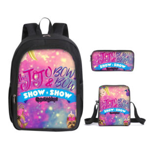 16″Jojo Siwa Backpack School Bag+Messenger Bag+Pencil Bag