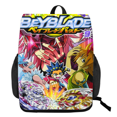 18‘’BEYBLADE BURST Backpack Creative Waterproof Change Bag