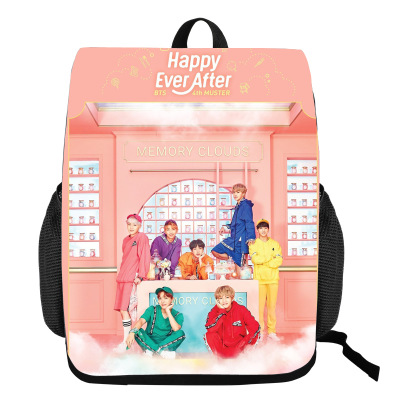18‘’BTS Backpack Creative Waterproof Change Bag - Image 26