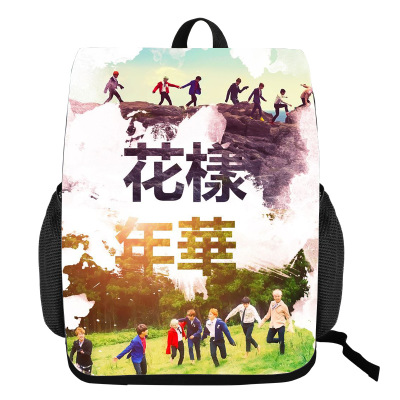 18‘’BTS Backpack Creative Waterproof Change Bag - Image 22