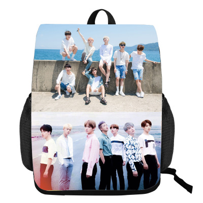 18‘’BTS Backpack Creative Waterproof Change Bag - Image 21