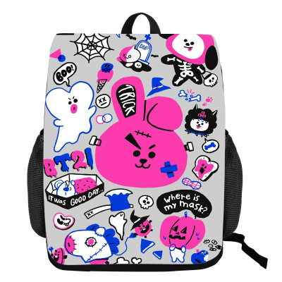 18‘’BTS Backpack Creative Waterproof Change Bag - Image 17