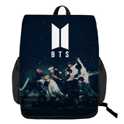 18‘’BTS Backpack Creative Waterproof Change Bag - Image 15