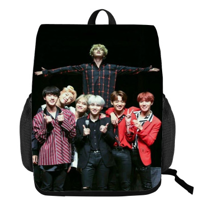 18‘’BTS Backpack Creative Waterproof Change Bag - Image 13