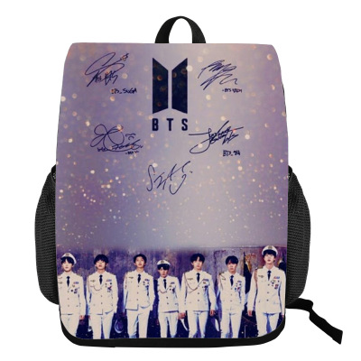 18‘’BTS Backpack Creative Waterproof Change Bag - Image 10