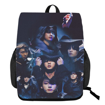 18‘’BTS Backpack Creative Waterproof Change Bag - Image 9