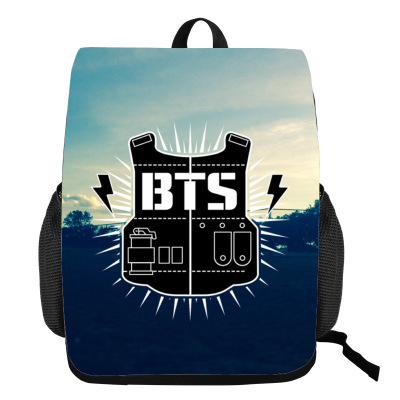18‘’BTS Backpack Creative Waterproof Change Bag - Image 5