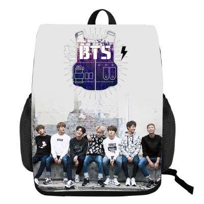 18‘’BTS Backpack Creative Waterproof Change Bag - Image 2