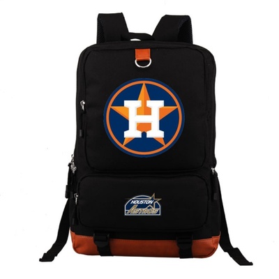 18“MLB Yankees BRS Blue Jays Canvas Backpack Shoulder School Bag - Image 9