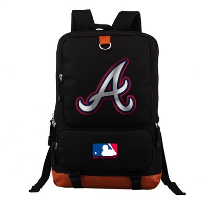 18“MLB Yankees BRS Blue Jays Canvas Backpack Shoulder School Bag - Image 13