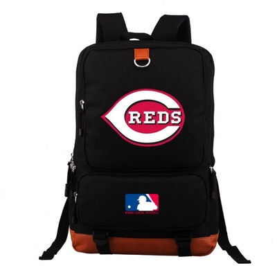 18“MLB Yankees BRS Blue Jays Canvas Backpack Shoulder School Bag - Image 18