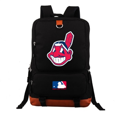 18“MLB Yankees BRS Blue Jays Canvas Backpack Shoulder School Bag - Image 7