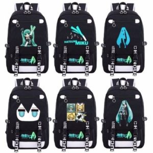 18″Hatsune Miku Backpack School Bag