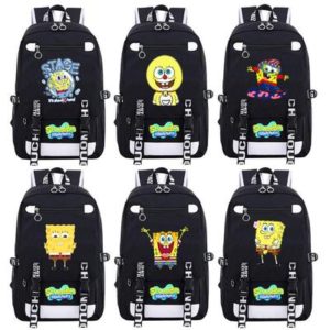 18″SpongeBob SquarePants Backpack School Bag