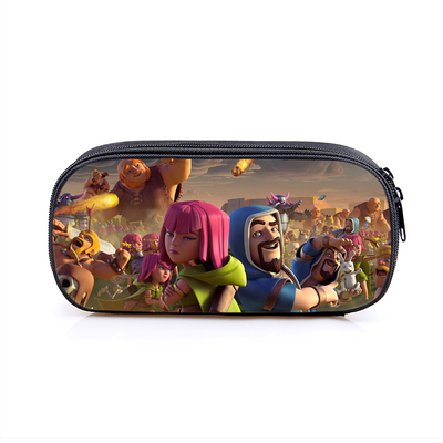 Clash Of Clans Clash Royale Pen Case Student S Large Capacity Pencil Bag Giftcartoon