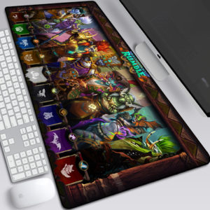 HearthStone Cartoon The Desk Pad 800mmx300mmx5mm