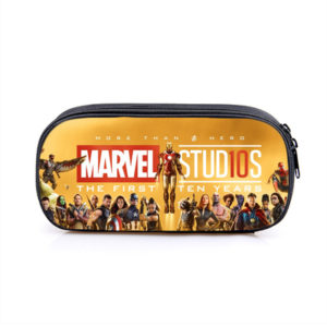 Marvel Tenth Anniversary Pen Case Student’s Large Capacity Pencil Bag