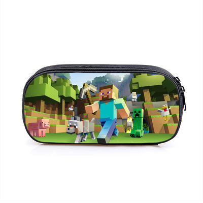 Creeper Pen Case Student’s Large Capacity Pencil Bag - Image 8