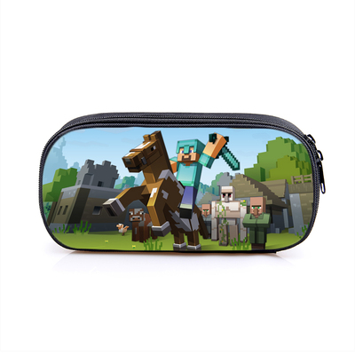 Creeper Pen Case Student’s Large Capacity Pencil Bag - Image 12