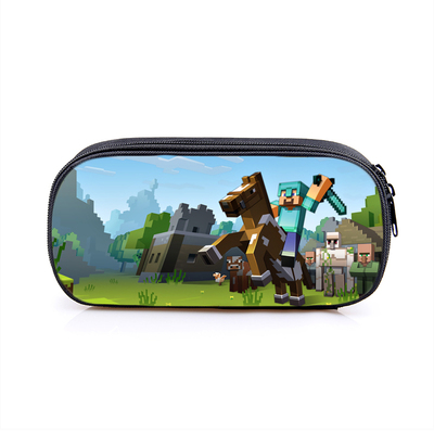 Creeper Pen Case Student’s Large Capacity Pencil Bag - Image 3