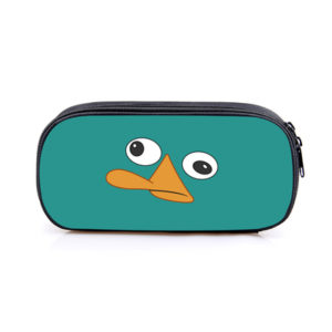 Phineas and Ferb Pen Case Student’s Large Capacity Pencil Bag