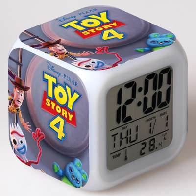 Toy Story 7 Colors Change Digital Alarm LED Clock - Image 8