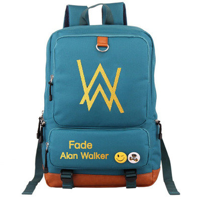 Alan walker Canvas Backpack Shoulder School Bag - Image 9