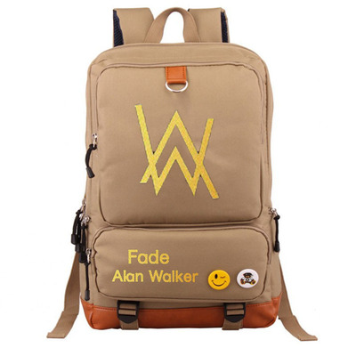 Alan walker Canvas Backpack Shoulder School Bag - Image 8