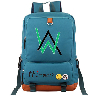 Alan walker Canvas Backpack Shoulder School Bag - Image 3