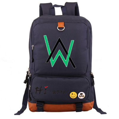 Alan walker Canvas Backpack Shoulder School Bag - Image 2