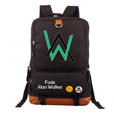 Alan walker Canvas Backpack Shoulder School Bag - Image 23