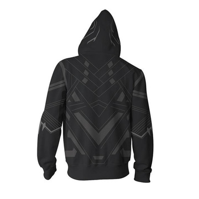 Black Panther Hoodie Cosplay - Image 3