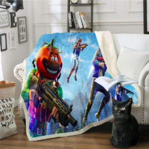 Fortnite Square Blanket Knee Blanket Sofa Blanket