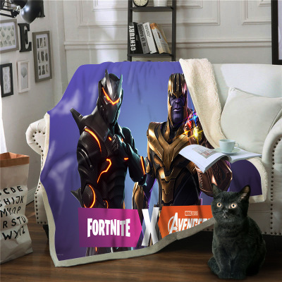 Fortnite Square Blanket Knee Blanket Sofa Blanket - Image 32