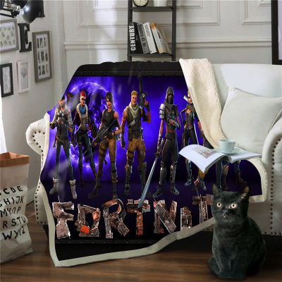 Fortnite Square Blanket Knee Blanket Sofa Blanket - Image 33