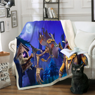 Fortnite Square Blanket Knee Blanket Sofa Blanket - Image 11