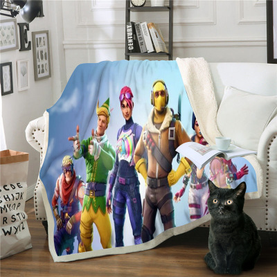 Fortnite Square Blanket Knee Blanket Sofa Blanket - Image 12