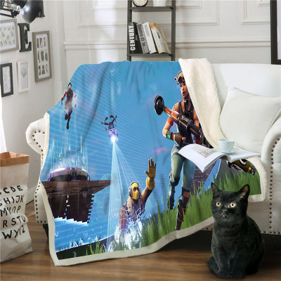 Fortnite Square Blanket Knee Blanket Sofa Blanket - Image 13