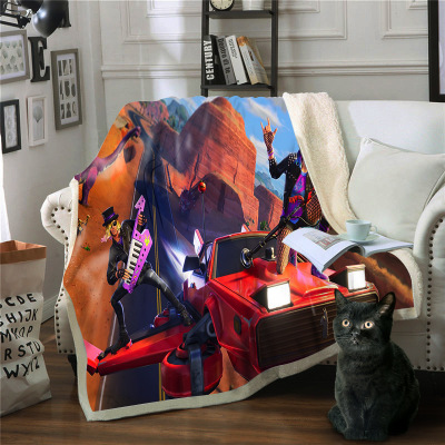 Fortnite Square Blanket Knee Blanket Sofa Blanket - Image 14