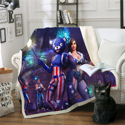 Fortnite Square Blanket Knee Blanket Sofa Blanket - Image 17