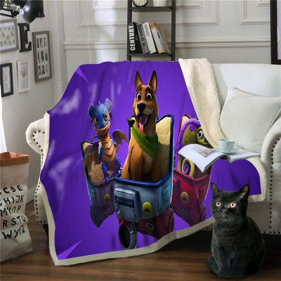 Fortnite Square Blanket Knee Blanket Sofa Blanket - Image 26