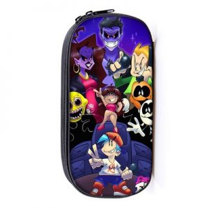 Friday Night Funkin Cosmetic Bags Boys Girls Children Large Pencil Case Purse Storage Bags Women Men Multifunction Makeup Bag Gift