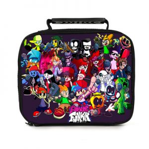 Friday Night Funkin portable lunch bag student print insulation box ice bag meal bag