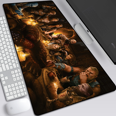 God Of War Cartoon The Desk Pad 800mmx300mmx5mm - Image 5
