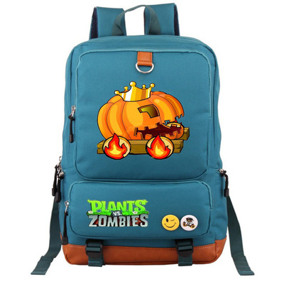 Plants vs. Zombies Canvas Backpack Shoulder School Bag - Image 25