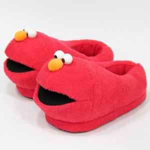 Sesame Street Winter Soft Plush Slippers